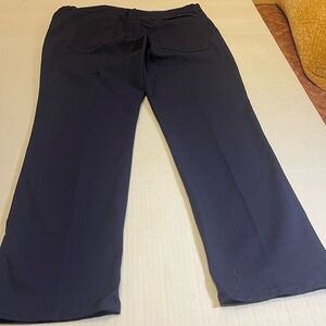 Pebble Beach Men’s Navy Straight-Leg Dress Pants 36 x 30 Pre-owned